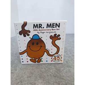 Mr Men 40th Anniversary Box Set by Roger Hargreaves Complete Collection